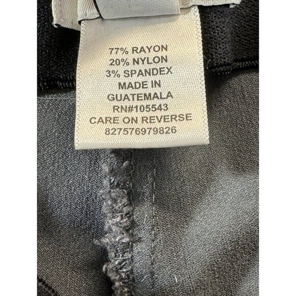 Elle pants Womens medium Skinny Stretch grey ankle chinos - Picture 10 of 15